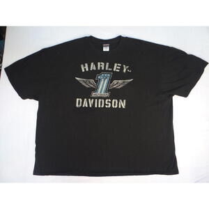 Harley-Davidson Black Graphic‎ T-Shirt